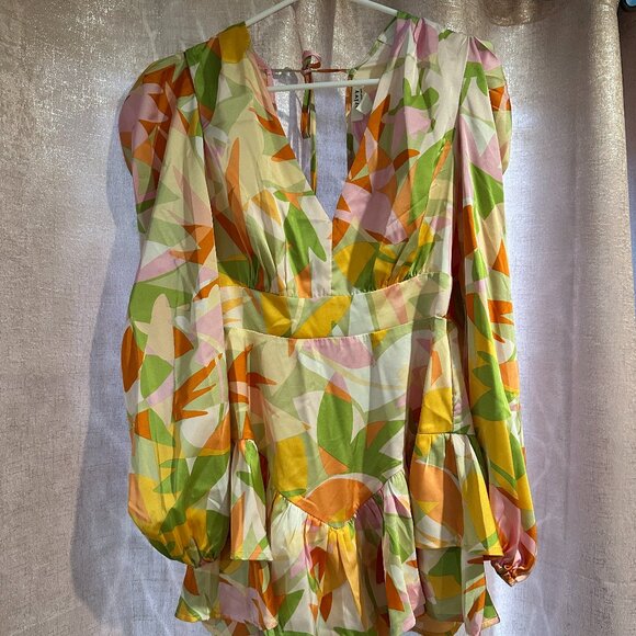 privy Pants - Privy Long Sleeve Romper - Size Small